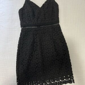 Black lace dress size small